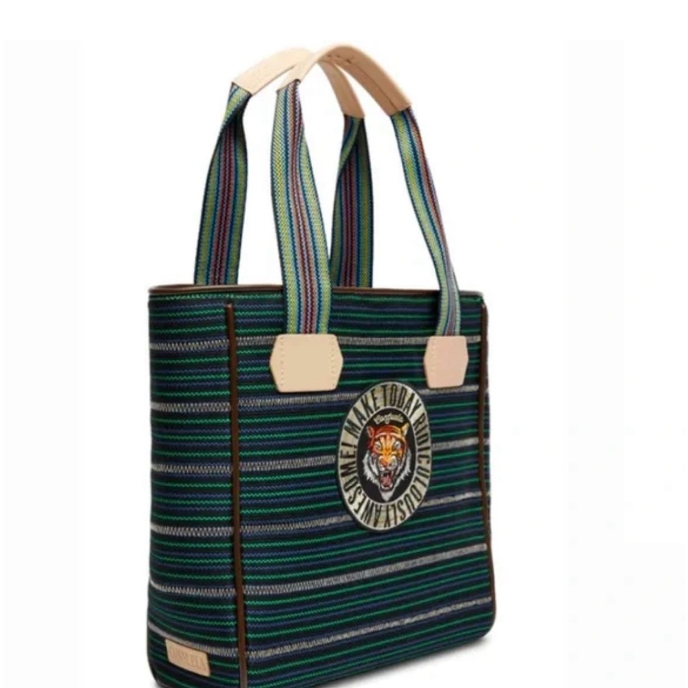 Consuela Multicolor Striped Tote